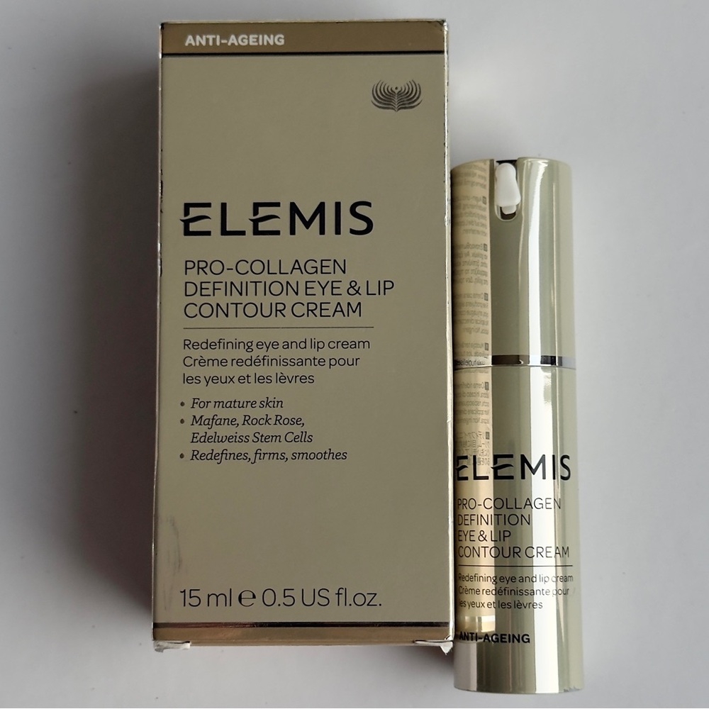 ELEMIS Anti-Ageing. Pro-Collagen Eye & Lip Contour Cream. 15 ml. 0.5 US fl.oz. - Picture 8 of 8